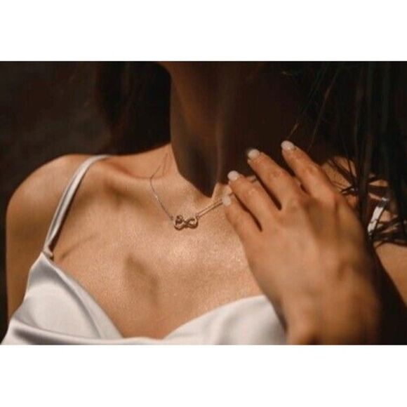 NWB Joyen Women's Gold Pendant Necklace with Cubic Zirconia for Wife Girlfriend - Picture 14 of 14